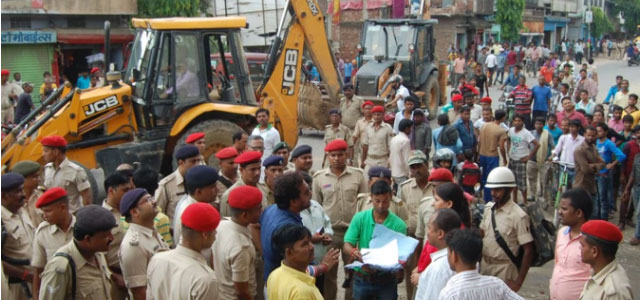 पडताळणीयोग्य महाचळवळीने भागलपूरचे अतिक्रमण हटवले (व्हिडिओ पाहा)